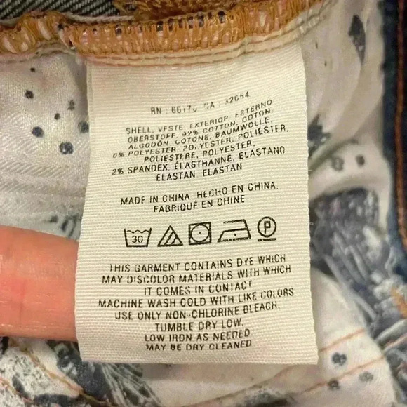 Anthropologie Pilcro and The Letterpress Dark Wash Ankle Blue Jeans Size 28 - Picture 6 of 7